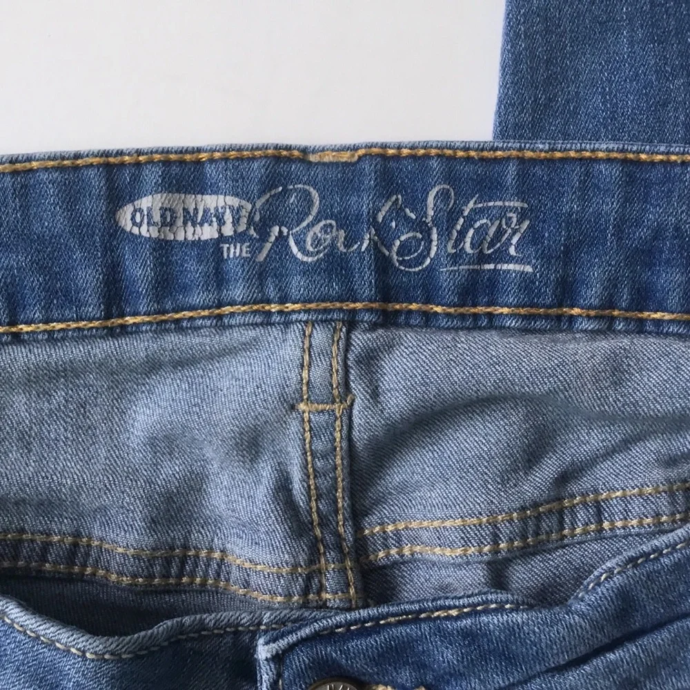 Old Navy Size 18 Rockstar Light Blue Wash - Picture 3 of 11